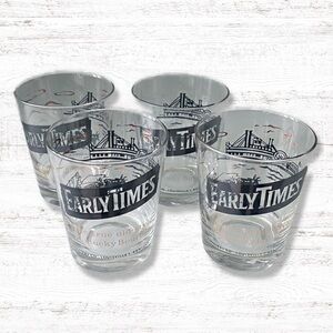 { Early Times } - Bourbon Glasses Set